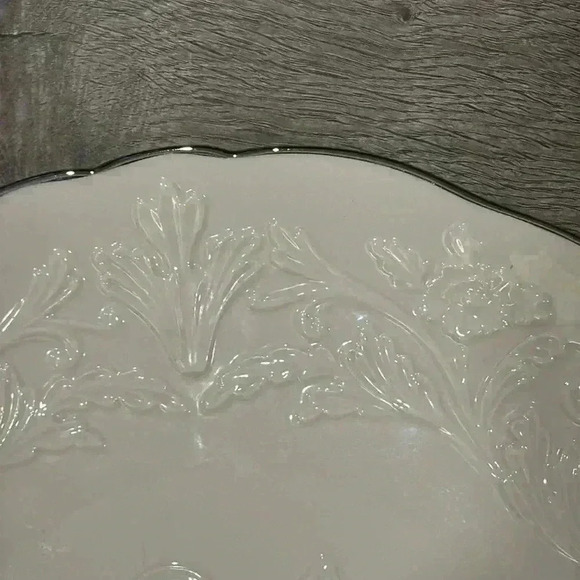Lenox China Anniversary Plate with Silver Trim - Picture 5 of 5